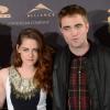 Kristen Stewart et Robert Pattinson à Madrid, le 15 novembre 2012.