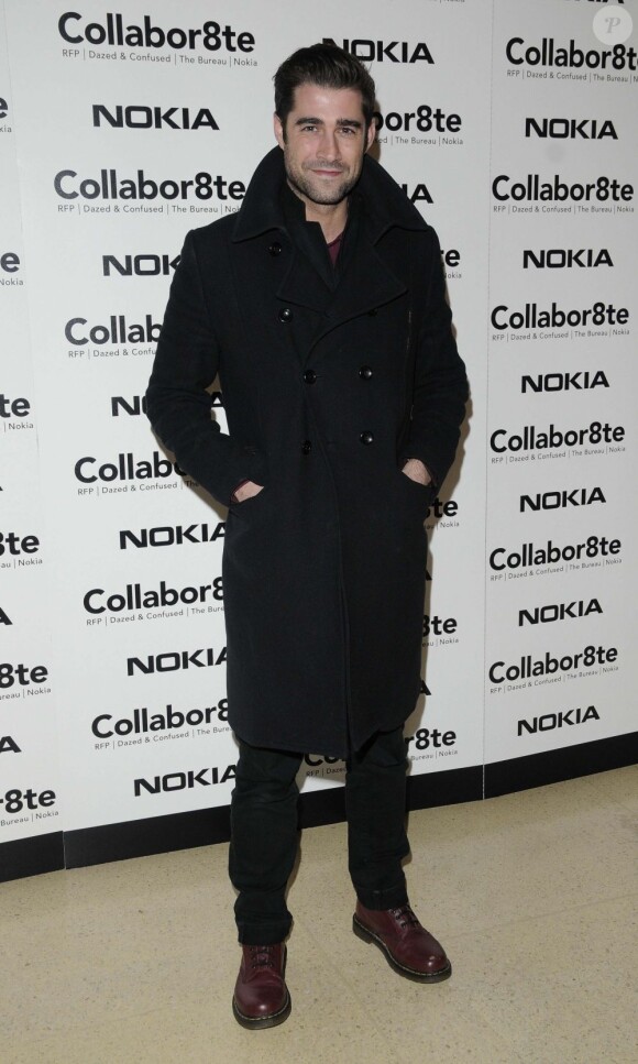 Matt Johnson à Londres le 12 février 2013