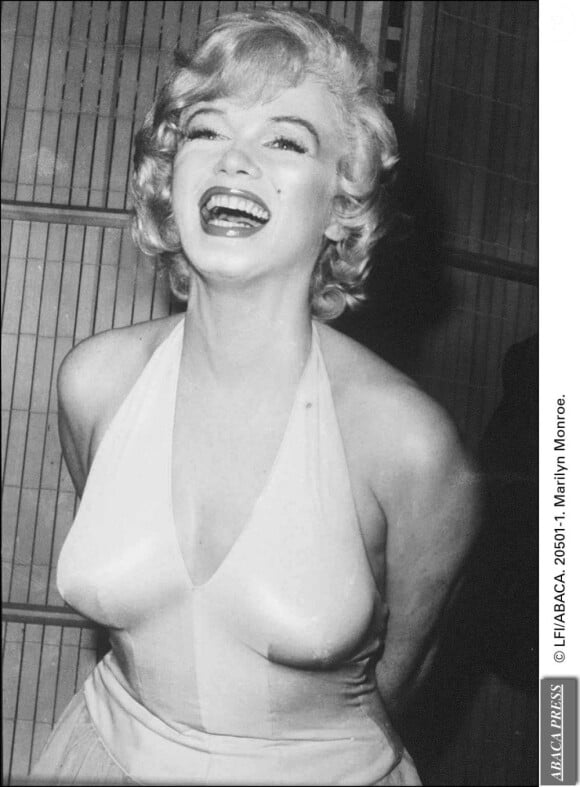Marilyn Monroe lumineuse parmi les plus belles actrices hollywoodiennes.
