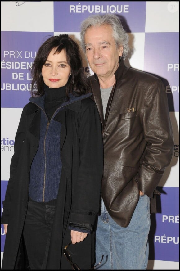Evelyne Bouix et Pierre Arditi le 15 juin 2008 à Paris.