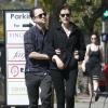 Giovanni Ribisi et sa femme Agyness Deyn se promènent en amoureux à Los Feliz, le 10 mars 2013.