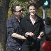 Giovanni Ribisi et sa femme Agyness Deyn se promènent en amoureux à Los Feliz, le 10 mars 2013.