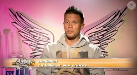 Benjamin dans Les Anges de la télé-réalité 5 sur NRJ 12 le lundi 11 mars 2013
