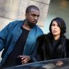 Kanye West et Kim Kardashian à Paris le 4 mars 2013.