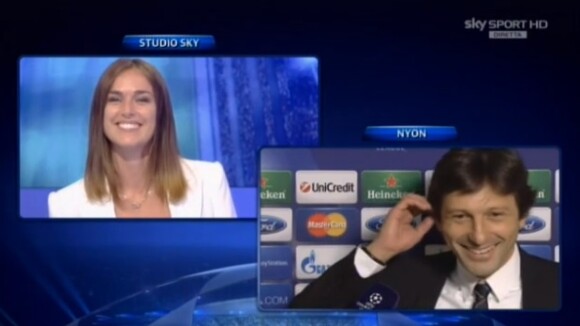 PSG : Leonardo fait sa demande en mariage en direct... Et elle, elle a dit oui !