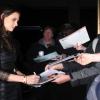 La superbe Katie Holmes lors de la soirée du 25e anniversaire du New York Observer qui s'est tenue au Four Seasons, à New York, le 14 mars 2013