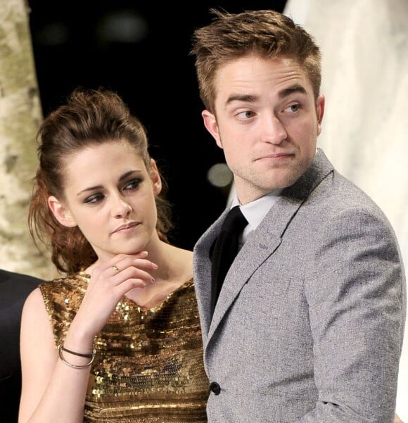 Kristen Stewart et Robert Pattinson lors de la première allemande de Twilight 5, le 30 novembre 2012.