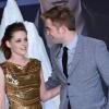 Le couple Kristen Stewart / Robert Pattinson complice à la première berlinoise de Twilight 5, le 16 novembre 2012