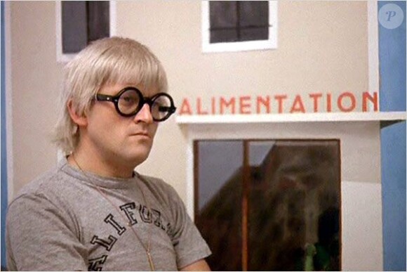 David Hockey dans le documentaire de Jack Hazan, "A Bigger Splash", 1974.