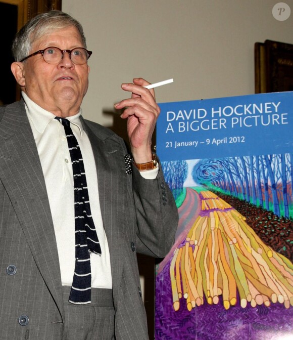 David Hockney à Londres, le 7 septembre 2011. 