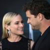 Le couple Diane Kruger et Joshua Jackson très complices à la première du film Les Âmes Vagabondes (The Host) au ArcLight Theatre, Los Angeles, le 19 mars 2013