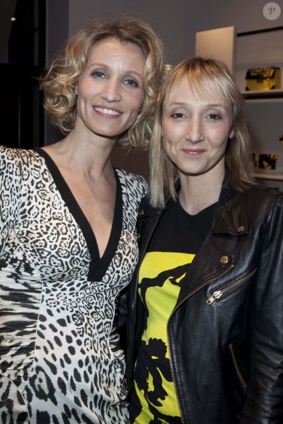Alexandra et Audrey Lamy lors de l'inauguration de la boutique Leonard à Paris le 21 mars 2013