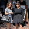 Kim Kardashian faisant un peu de shopping à West Hollywood, chez Fred Segal, le vendredi 22 mars 2013.