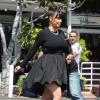 Kim Kardashian faisant un peu de shopping à West Hollywood, chez Fred Segal, le vendredi 22 mars 2013.