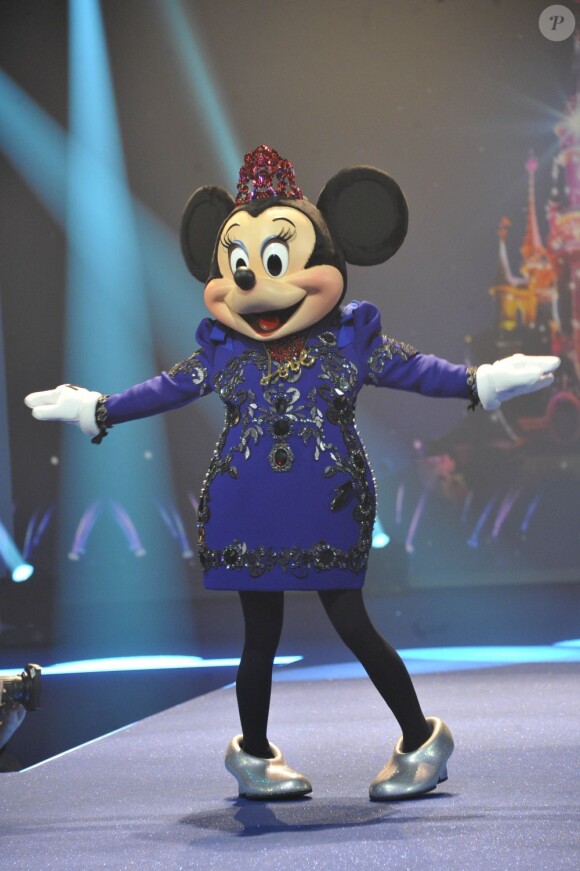 Minnie fête la prolongation du 20eme anniversaire de Disneyland Paris, le 23 mars 2013.
