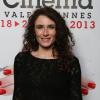Elsa Lunghini pose lors de la soirée de clôture du Festival 2 Cinéma de Valenciennes le 24 mars 2013.