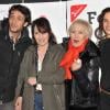 Ruben Alves, Chantal Lauby, Nicole Croisille, Barbara Cabrita présentent La Cage dorée lors de la soirée de clôture du Festival 2 Cinéma de Valenciennes le 24 mars 2013.