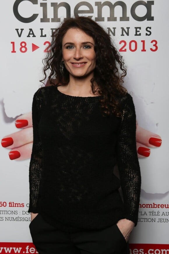 Elsa Lunghini au photocall de la soirée de clôture du Festival 2 Cinéma de Valenciennes le 24 mars 2013.