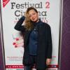 Julie Ferrier au photocall de la soirée de clôture du Festival 2 Cinéma de Valenciennes le 24 mars 2013.