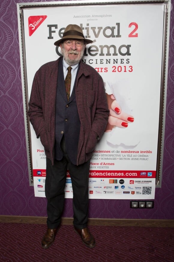 Jean-Pierre Marielle était l'un des invités de marque de la soirée de clôture du Festival 2 Cinéma de Valenciennes le 24 mars 2013.