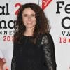 Elsa Lunghini tout sourire à la soirée de clôture du Festival 2 Cinéma de Valenciennes le 24 mars 2013.
