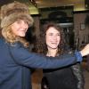 Julie Ferrier et Elsa Lunghini lors de la soirée de clôture du Festival 2 Cinéma de Valenciennes le 24 mars 2013.