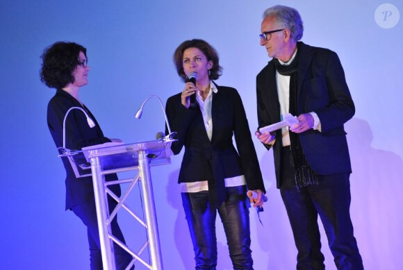 Caroline Tresca, Corinne Touzet et Tom Stern lors de la soirée de clôture du Festival 2 Cinéma de Valenciennes le 24 mars 2013.