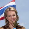 Le prince Philippe de Belgique et la princesse Mathilde inauguraient l'Eastern Seabord le 20 mars 2013 à Map Ta Phut dans le cadre de leur mission économique en Thaïlande.