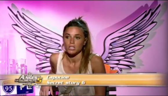 Capucine dans Les Anges de la télé-réalité 5 sur NRJ 12 le mardi 26 mars 2013