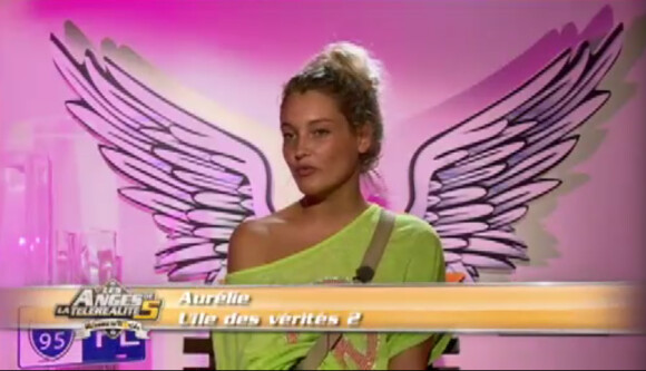 Aurélie dans Les Anges de la télé-réalité 5 sur NRJ 12 le mardi 26 mars 2013