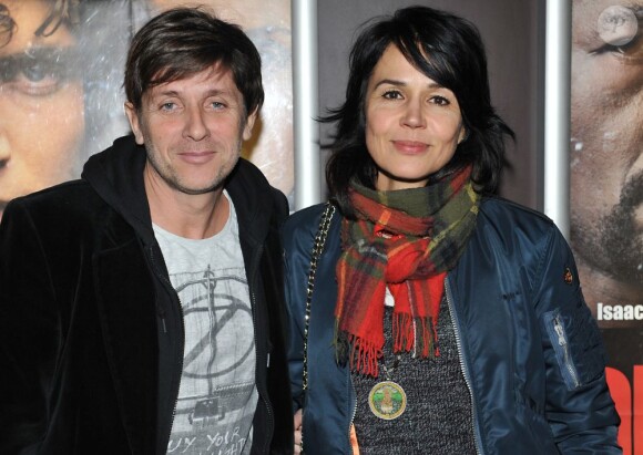 Etienne Faure et Catherine Wilkening lors de l'avant-première du film Désordres à Paris le 26 mars 2013