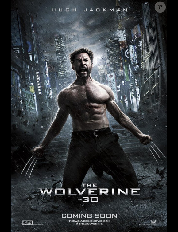 Affiche du film The Wolverine, en salles le 24 juillet 2013