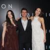 Andrea Riseborough, Tom Cruise et Olga Kurylenko à l'avant-première du film Oblivion à Rio de Janeiro, le 27 mars 2013.
