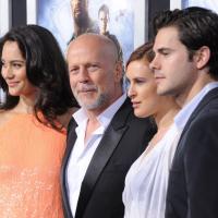 Bruce Willis : Un G.I. Joe amoureux au côté de sa fille Rumer et son boyfriend