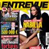 Nabilla en couverture d'Entrevue