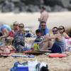Heidi Klum toujours en vacances avec sa petite famille et son petit ami Martin Kirsten à Hawaii, le 28 mars 2013.