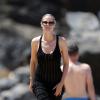 Heidi Klum profite toujours de vacances avec sa petite famille et son petit ami Martin Kirsten à Hawaii, le 28 mars 2013.