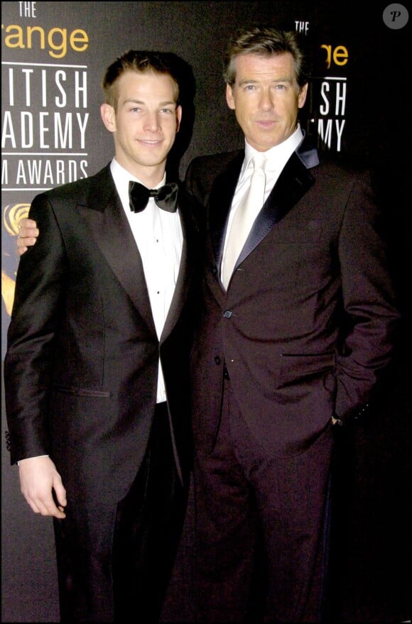 Pierce Brosnan et son fils Sean en 2005