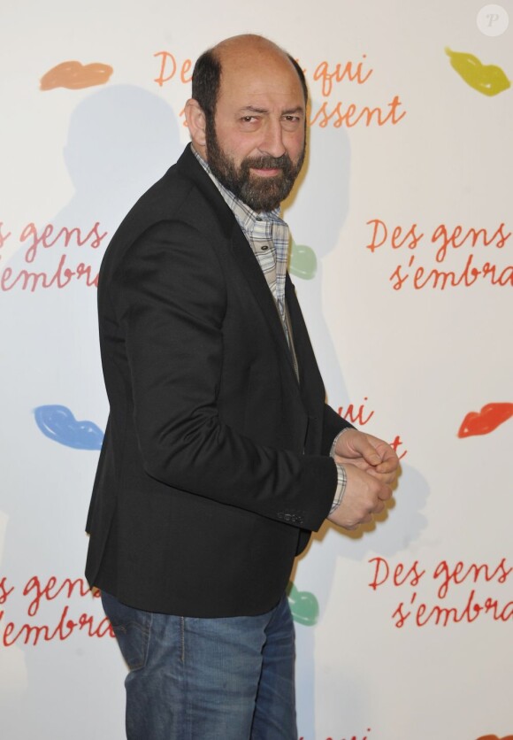 Kad Merad lors de l'avant-première du film Des gens qui s'embrassent à Paris au Gaumont Marignan le 1er avril 2013