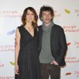 Valérie Bonneton et Eric Elmosnino lors de l'avant-première du film Des gens qui s'embrassent à Paris au Gaumont Marignan le 1er avril 2013