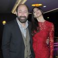 Kad Merad et Monica Bellucci lors de l'avant-première du film Des gens qui s'embrassent à Paris au Gaumont Marignan le 1er avril 2013