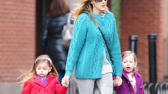 Sarah Jessica Parker : Maman routinière et fashion avec ses enfants
