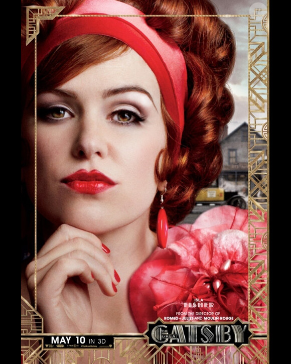 Affiche du film Gatsby le Magnifique de Baz Luhrmann avec Isla Fisher