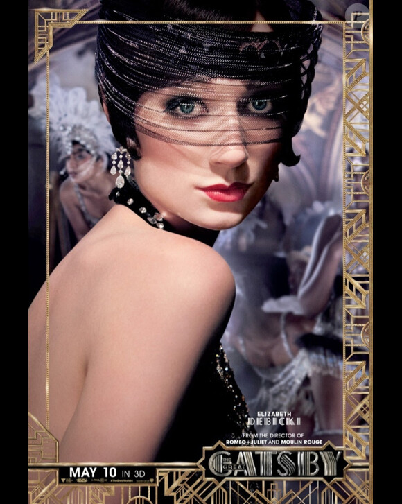 Affiche du film Gatsby le Magnifique de Baz Luhrmann avec Elizabeth Debicki