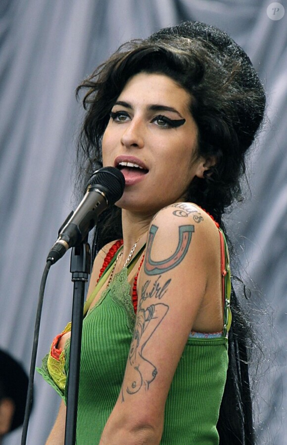 Amy Winehouse, le 22 juin 2007 à Londres