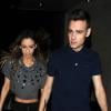 Liam Payne et chérie Danielle Peazer quittent un club à Londres, le 2 avril 2013.