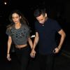 Liam Payne et sa petite amie Danielle Peazer quittent un club à Londres, le 2 avril 2013.