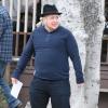 Exclusif - Chaz Bono et un ami sont allés déjeuner au restaurant Le Pain Quotidien à West Hollywood, le 31 mars 2013.