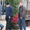 Exclusif - Chaz Bono et un ami sont allés déjeuner au restaurant Le Pain Quotidien dans le quartier de West Hollywood, le 31 mars 2013.