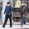 Exclusif - Chaz Bono et un ami sont allés déjeuner au restaurant Le Pain Quotidien à West Hollywood, le 31 mars 2013.